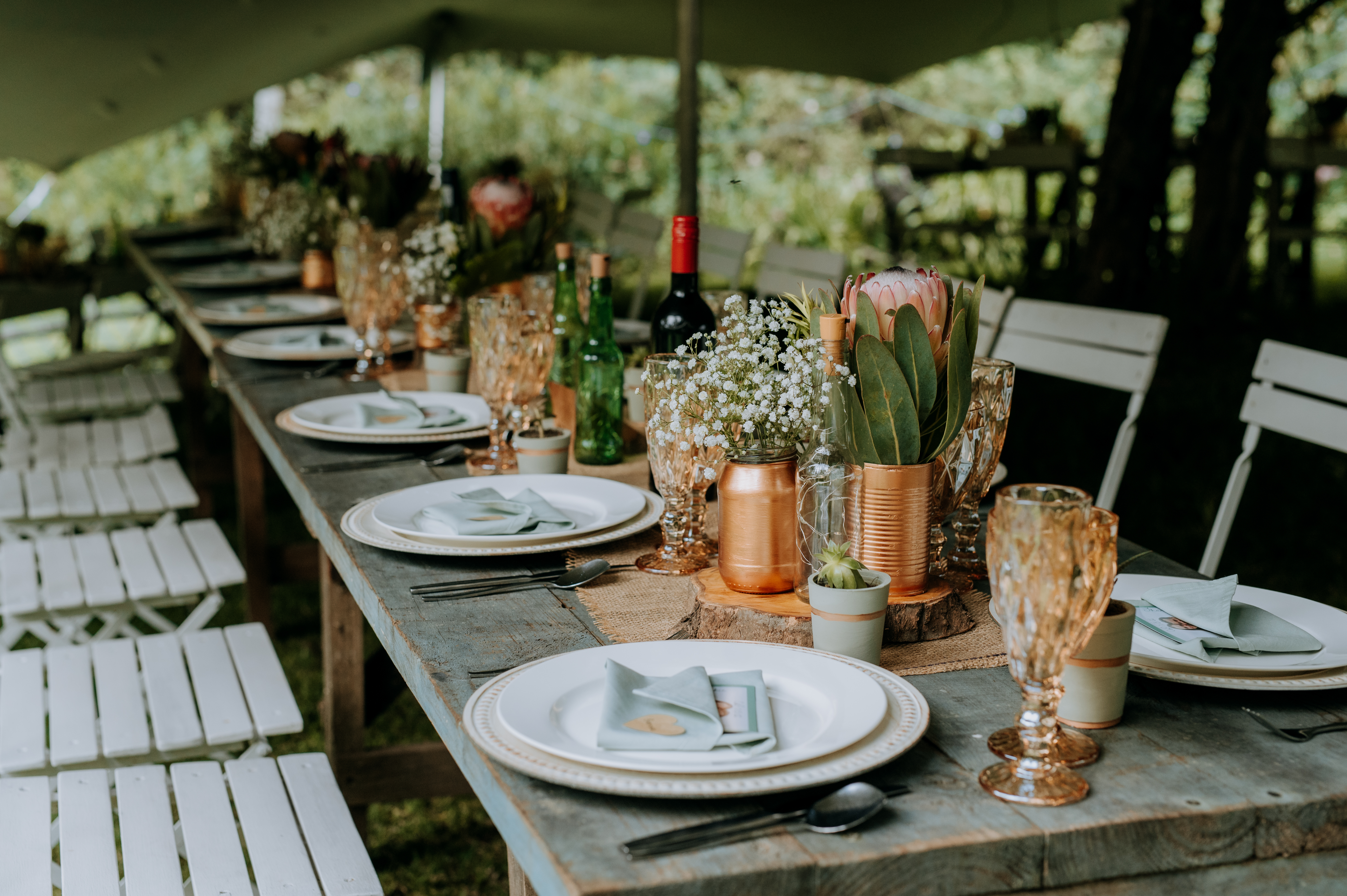 same-sex wedding décor South Africa
